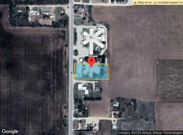  1101 Columbia St, Stamford, TX Parcel Map