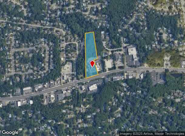  989 W Jericho Tpke, Smithtown, NY Parcel Map