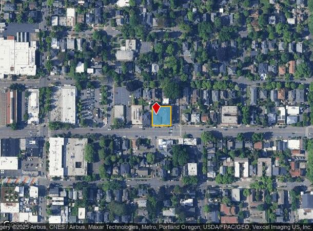  2959 E Burnside St, Portland, OR Parcel Map