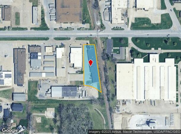  1641 E Euclid Ave, Des Moines, IA Parcel Map