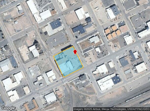  702 W Lincolnway, Cheyenne, WY Parcel Map