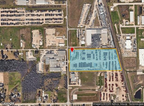  1917 Mykawa Rd, Pearland, TX Parcel Map