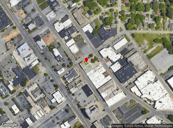  206 Richardson Ave, High Point, NC Parcel Map