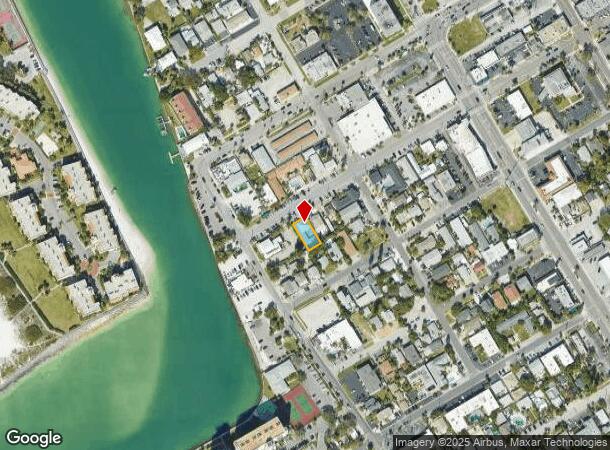  636 Corey Ave, St Pete Beach, FL Parcel Map