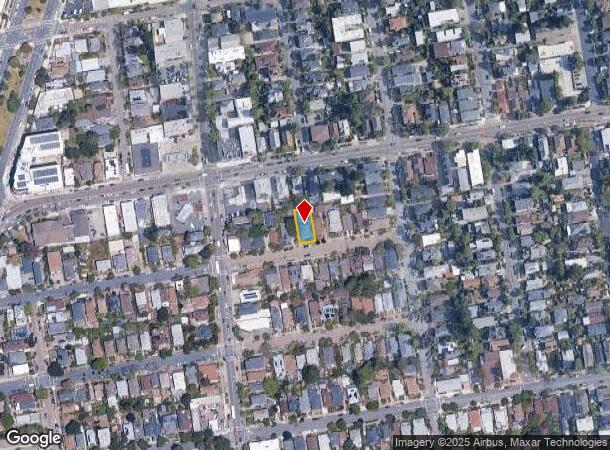 2137 Emerson St, Berkeley, CA Parcel Map