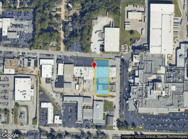 1926 E Meadowmere St, Springfield, MO Parcel Map