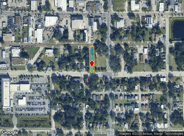  1021 W South St, Orlando, FL Parcel Map