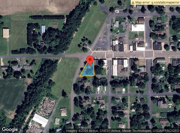  515 4Th St, Centuria, WI Parcel Map