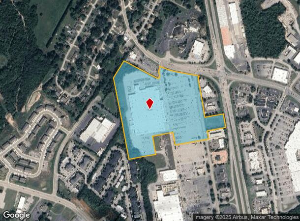 1030 Hunters Xing, Alcoa, TN Parcel Map