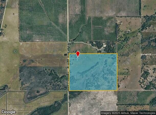  4708 Fish Branch Rd, Zolfo Springs, FL Parcel Map