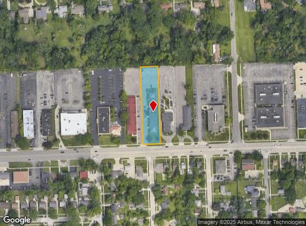  17040 W 12 Mile Rd, Southfield, MI Parcel Map