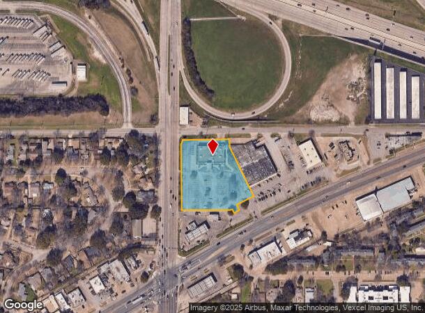  1340 N Hampton Rd, Dallas, TX Parcel Map