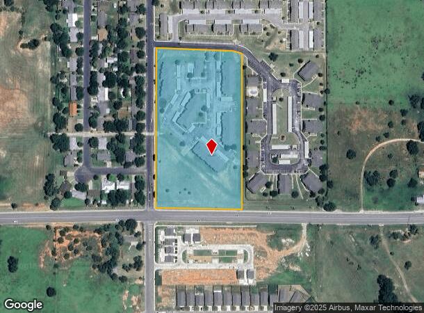  707 S Creek St, Fredericksburg, TX Parcel Map