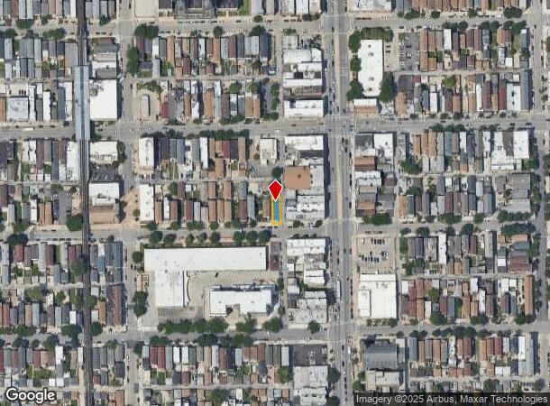  1616 W 18Th Pl, Chicago, IL Parcel Map