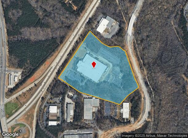 100 Technology Dr, Alpharetta, GA Parcel Map