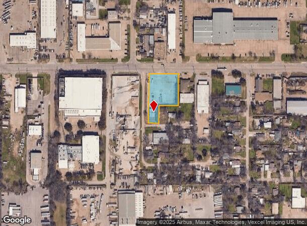  2312 E Grauwyler Rd, Irving, TX Parcel Map