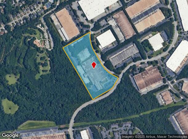 3025 Evergreen Dr, Duluth, GA Parcel Map