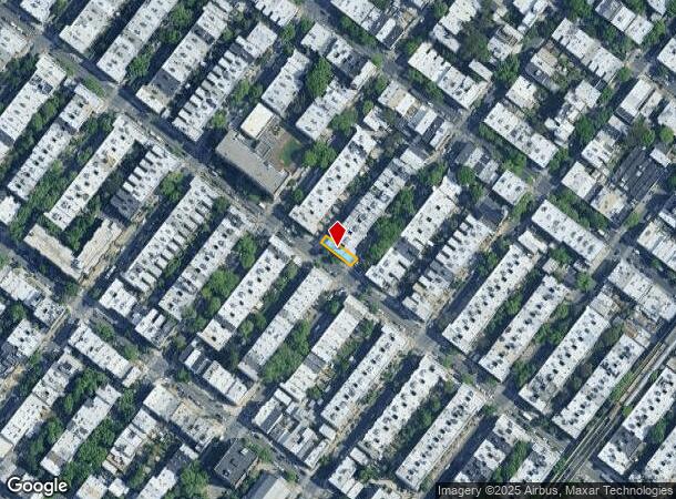  1711 Grove St, Ridgewood, NY Parcel Map