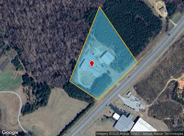  2854 Highway 72 W, Clinton, SC Parcel Map