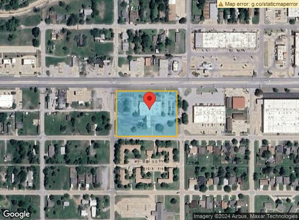  1420 Sw Lee Blvd, Lawton, OK Parcel Map