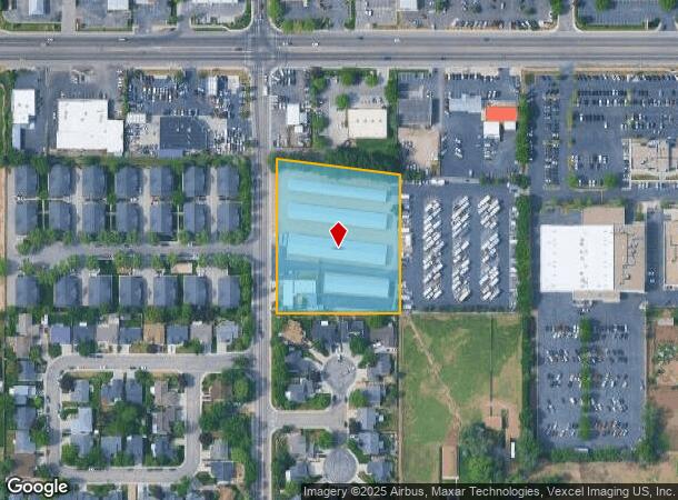1450 N Mitchell St, Boise, ID Parcel Map