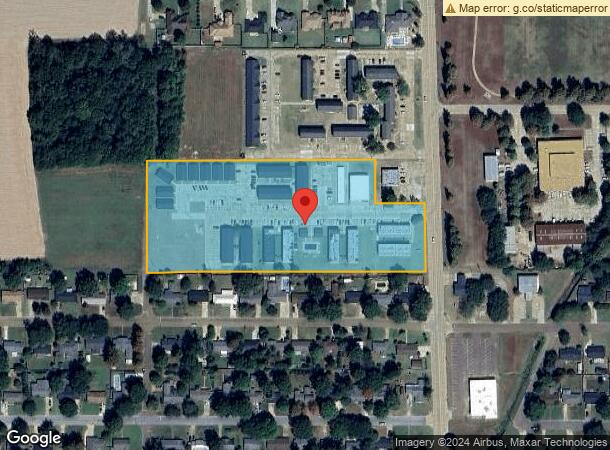  410 Bishop Rd, Cleveland, MS Parcel Map