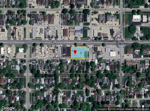 701 Charleston Ave, Mattoon, IL Parcel Map