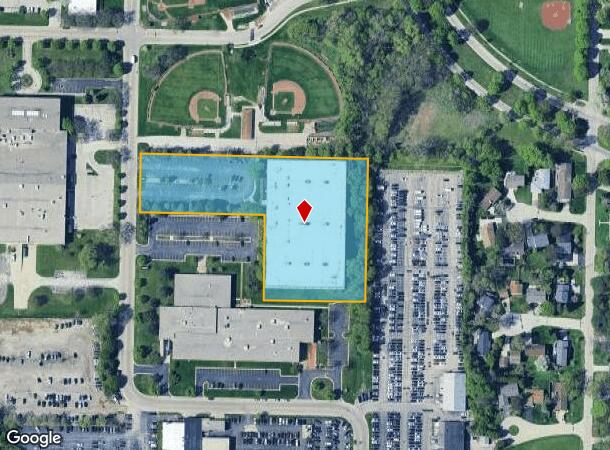 5750 N Glen Park Rd, Milwaukee, WI Parcel Map