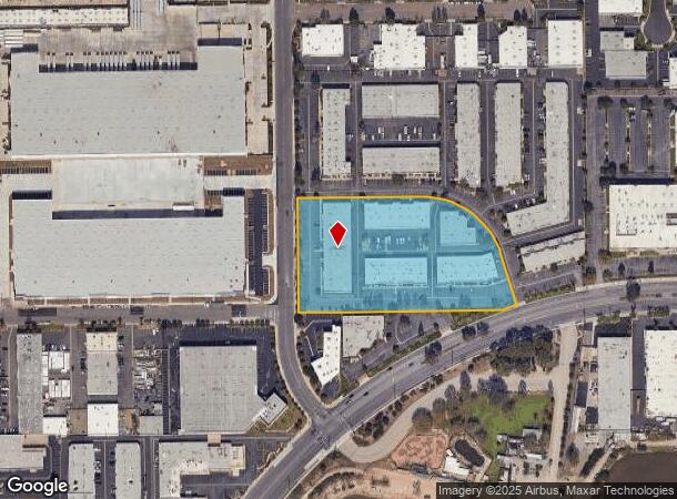1200 N Van Buren St, Anaheim, CA Parcel Map