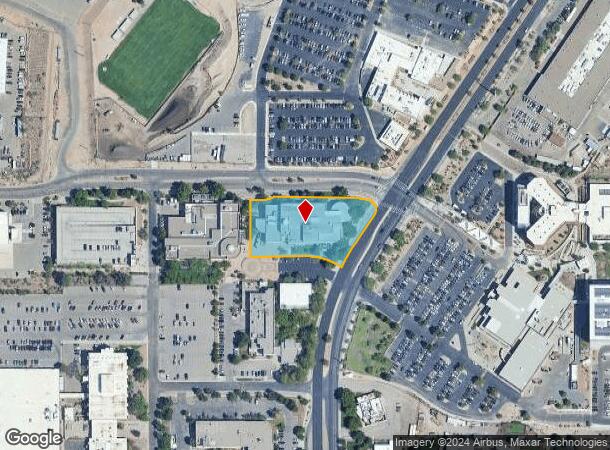  801 University Blvd Se, Albuquerque, NM Parcel Map