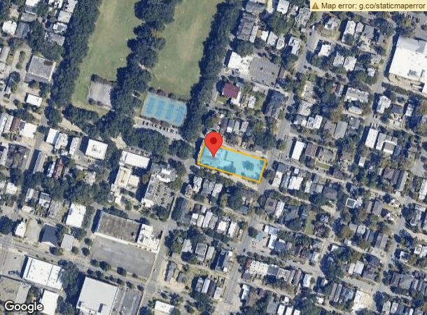  1020 Drayton St, Savannah, GA Parcel Map