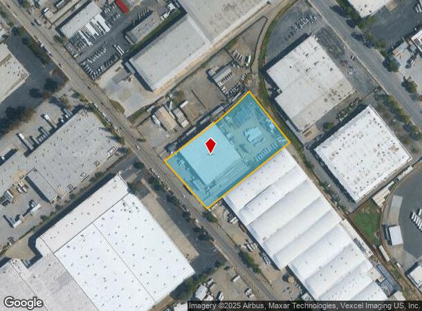  2070 S 7Th St, San Jose, CA Parcel Map