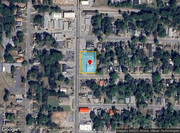  727 S Main St, Cedartown, GA Parcel Map