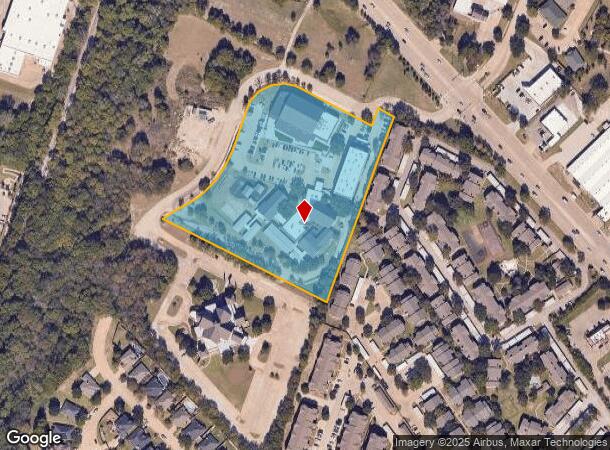 1408 S Goliad St, Rockwall, TX Parcel Map