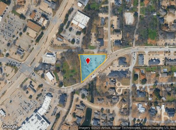 800 Glade Rd, Colleyville, TX Parcel Map