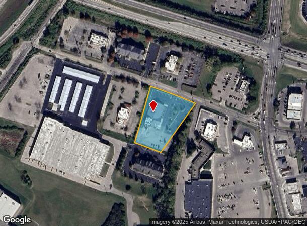 1805 W 1St St, Springfield, OH Parcel Map