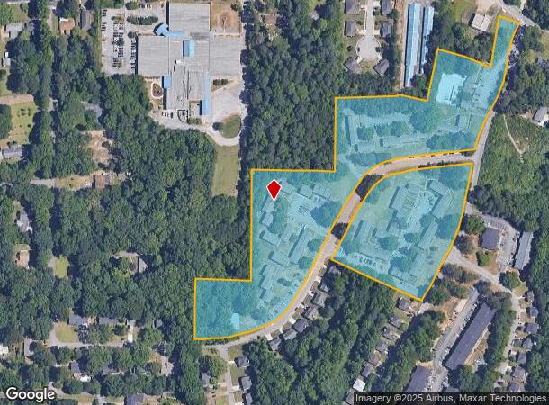420 Shenandoah Trl, Austell, GA Parcel Map
