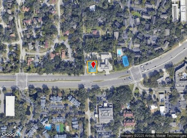  14542 Bruce B Downs Blvd, Lutz, FL Parcel Map