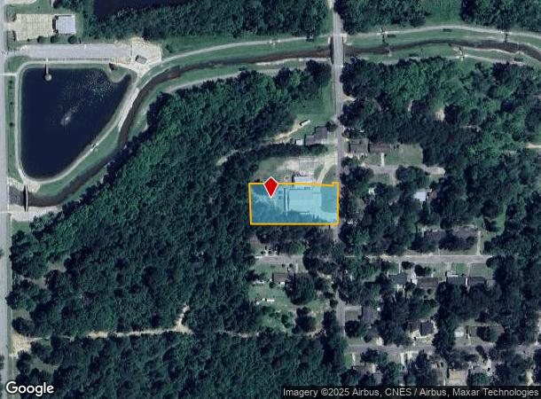 702 S Peachtree St, Jasper, TX Parcel Map