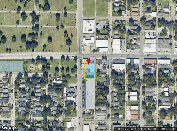  1306 E 11Th St, Tulsa, OK Parcel Map