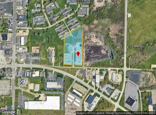 1159 Exeter Rd, Akron, OH Parcel Map