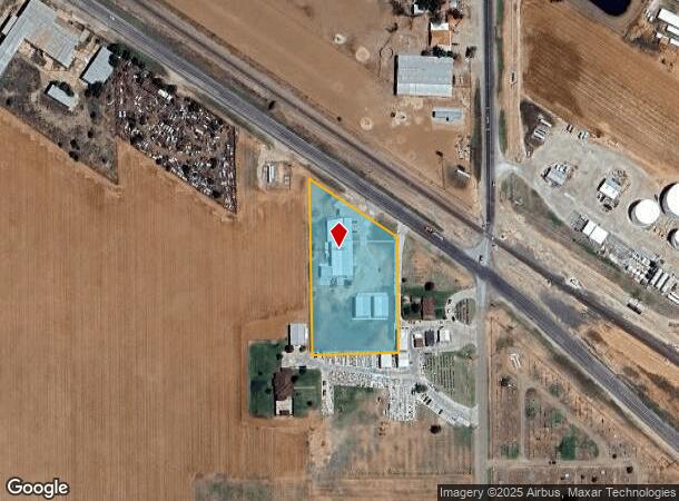  1325 Industrial Blvd, Slaton, TX Parcel Map