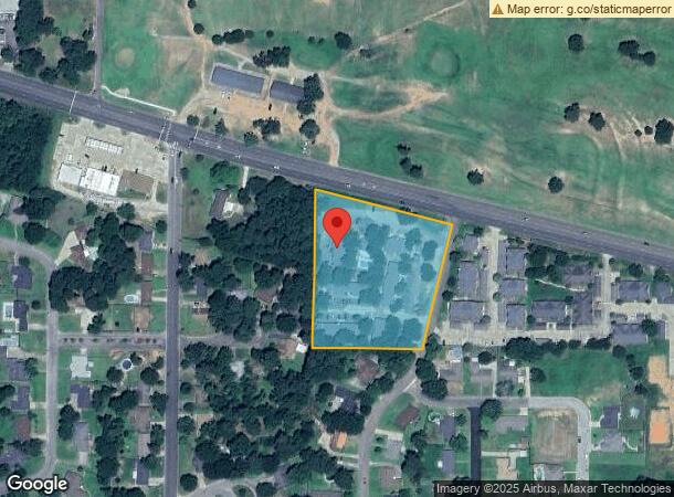  101 Country Club Dr, Marshall, TX Parcel Map