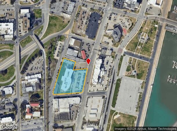  345 S Water St, Corpus Christi, TX Parcel Map