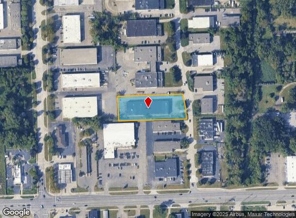 5727 E Executive Dr, Westland, MI Parcel Map