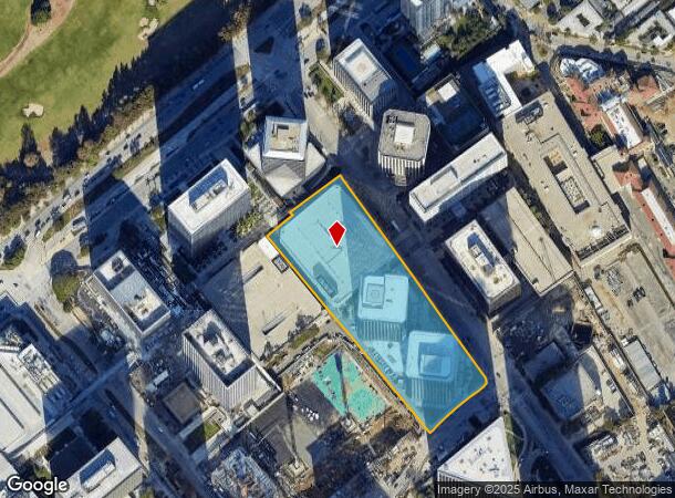 1875 Century Park E, Los Angeles, CA Parcel Map