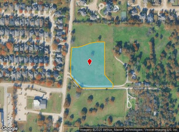 Post Oak Rd, Corinth, TX Parcel Map