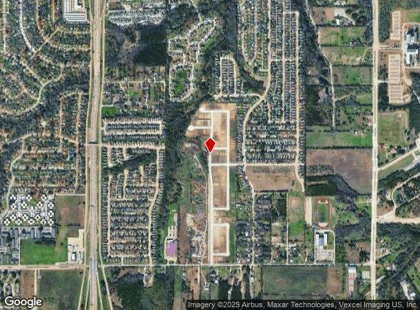  421 E Wheatland Rd, Dallas, TX Parcel Map