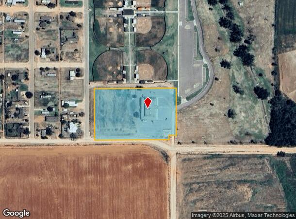  201 W Webb St W, Brownfield, TX Parcel Map