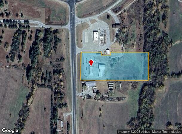  1211 S 1St St, Hiawatha, KS Parcel Map